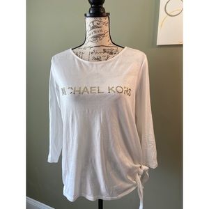 Michael Kors tie up top